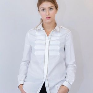 Burberry Slim Fit Long Sleeves Shirt Size S